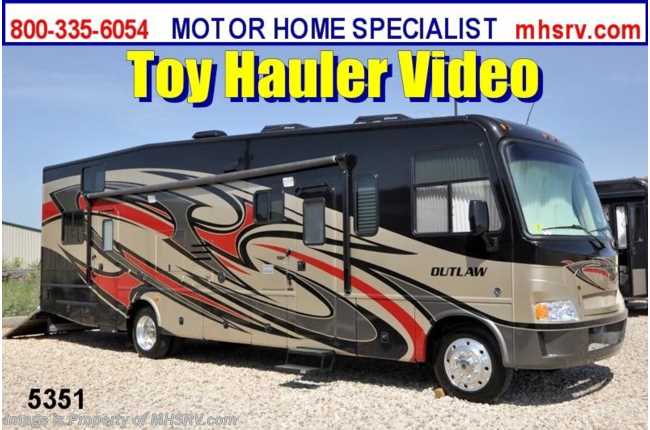 2013 Thor Motor Coach Outlaw Toy Hauler Toy Hauler RV for Sale - Model 3611