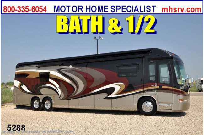 2013 Entegra Coach Cornerstone Bath &amp; 1/2 Luxury Motorhome for Sale 45RBQ