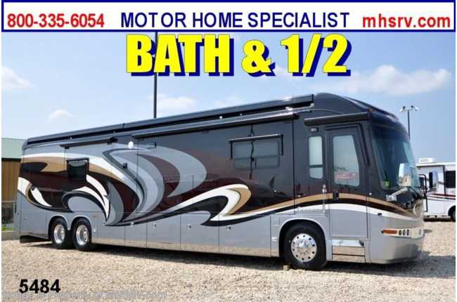 2013 Entegra Coach Cornerstone Motor Home for Sale 45RBQ Bath &amp; 1/2