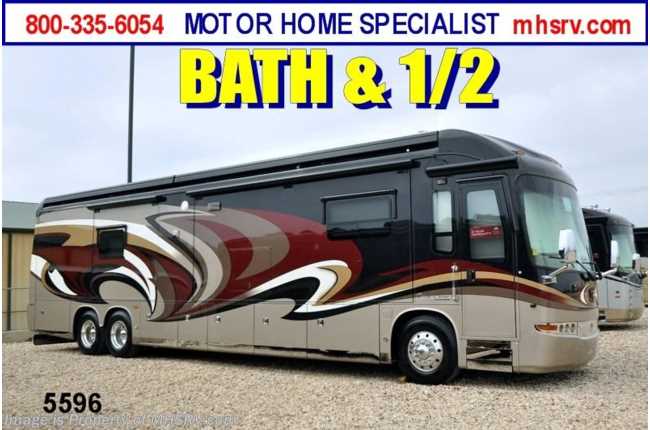 2013 Entegra Coach Cornerstone Motor Coach for Sale 45RBQ Bath &amp; 1/2