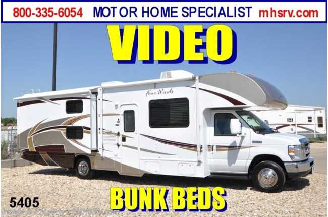 2013 Thor Motor Coach Four Winds W/2 Slides (31A) Class C Bunk Bed RV For Sale