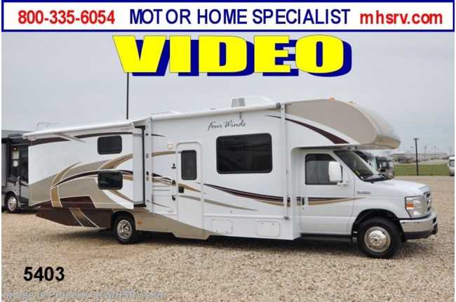 2013 Thor Motor Coach Four Winds W/2 Slides Model 31A Class C Bunk Bed RV For Sale