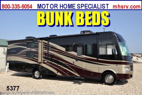 &lt;a href=&quot;http://www.mhsrv.com/thor-motor-coach/&quot;&gt;&lt;img src=&quot;http://www.mhsrv.com/images/sold-thor.jpg&quot; width=&quot;383&quot; height=&quot;141&quot; border=&quot;0&quot; /&gt;&lt;/a&gt; EMERGENCY 911 Inventory Reduction Sale Unit! /NC 6/26/13/ DRASTICALLY REDUCED to Make Room for Over 500 New 2014 Models on Order! Don&#39;t hesitate! When it&#39;s gone.......it&#39;s GONE! PLUS!!!! $1,000 VISA Gift Card + MHSRV Camper&#39;s Pkg. with purchase of this unit. Pkg. includes a 32 inch LCD TV with Built in DVD Player, a Sony Play Station 3 with Blu-Ray capability, a GPS Navigation System, (4) Collapsible Chairs, a Large Collapsible Table, a Rolling Igloo Cooler, an Electric Grill and a Complete Grillers Utensil Set. Offer ends June 29th, 2013.  &lt;object width=&quot;400&quot; height=&quot;300&quot;&gt;&lt;param name=&quot;movie&quot; value=&quot;http://www.youtube.com/v/_D_MrYPO4yY?version=3&amp;amp;hl=en_US&quot;&gt;&lt;/param&gt;&lt;param name=&quot;allowFullScreen&quot; value=&quot;true&quot;&gt;&lt;/param&gt;&lt;param name=&quot;allowscriptaccess&quot; value=&quot;always&quot;&gt;&lt;/param&gt;&lt;embed src=&quot;http://www.youtube.com/v/_D_MrYPO4yY?version=3&amp;amp;hl=en_US&quot; type=&quot;application/x-shockwave-flash&quot; width=&quot;400&quot; height=&quot;300&quot; allowscriptaccess=&quot;always&quot; allowfullscreen=&quot;true&quot;&gt;&lt;/embed&gt;&lt;/object&gt; #1 THOR MOTOR COACH DEALER IN AMERICA! MSRP $132,228. New 2013 Thor Motor Coach Daybreak. Model 34BD. This BunkHouse RV measures approximately 35 feet 6 inches in length and features (2) slide-out rooms. Optional equipment includes a Luxury Cherry wood package, Crossfire full body paint exterior, bedroom LCD TV, rear ducted A/C, Onan 5500 Marquis Gold generator, dual 6-volt batteries, 50 amp service, gas/electric water heater and dual pane glass. The 2013 Daybreak also features a V-10 Ford, one piece windshield, front roof A/C unit, LCD TV, electric awning and much more. FOR ADDITIONAL INFORMATION, VIDEO, MSRP, BROCHURE, PHOTOS &amp; MORE PLEASE CALL 800-335-6054 or VISIT MHSRV .com At Motor Home Specialist we DO NOT charge any prep or orientation fees like you will find at other dealerships. All sale prices include a 200 point inspection, interior &amp; exterior wash &amp; detail of vehicle, a thorough coach orientation with an MHS technician, an RV Starter&#39;s kit, a nights stay in our delivery park featuring landscaped and covered pads with full hook-ups and much more! Read From Thousands of Testimonials at MHSRV .com and See What They Had to Say About Their Experience at Motor Home Specialist. WHY PAY MORE?...... WHY SETTLE FOR LESS?