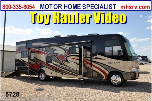 2013 Thor Motor Coach Outlaw Toy Hauler Toy Hauler RV for Sale (Model 3611) W/Slide