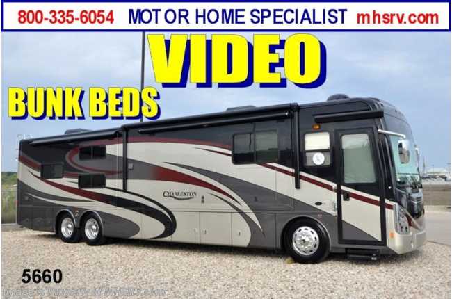 2013 Forest River Charleston RV W/Tag Axle 4 Slides &amp; Bunk Beds 430BH