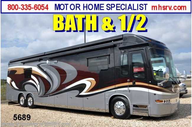 2013 Entegra Coach Cornerstone (45RBQ) Bath &amp; 1/2 Motor Home for Sale