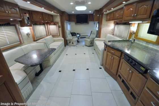 2008 Country Coach Allure Tag Axle W/4 Slides Used RV for Sale Floorplan