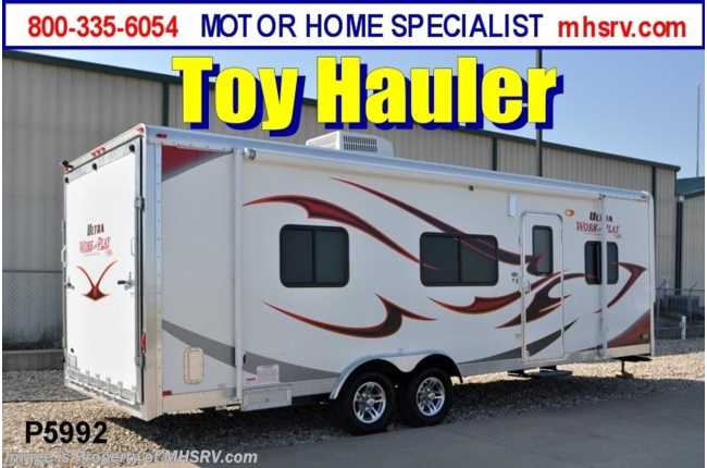 2012 Forest River Work and Play Toy Hauler Trailer Used RV for Sale