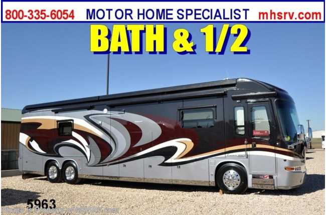 2013 Entegra Coach Cornerstone Bath &amp; 1/2 Luxury Motor Home for Sale (45RBQ)