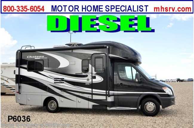 2012 Thor Motor Coach Chateau Citation Sprinter B+ Diesel W/Slide and Gen Used RV for Sale