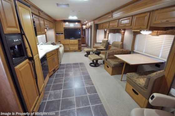 2008 Fleetwood Discovery (40X) W/3 Slides Used RV for Sale Floorplan
