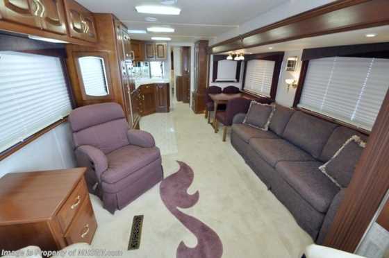 2001 Newmar Mountain Aire (4057) W/Slide Used RV for Sale Floorplan