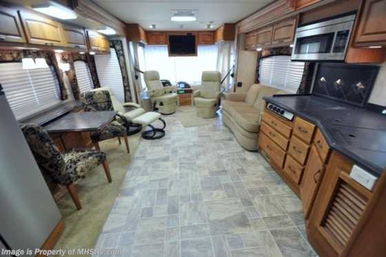 2008 Holiday Rambler Neptune (37PDQ) W/4 Slides Used RV for Sale Floorplan