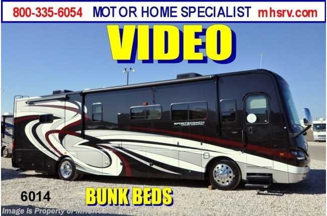 2013 Sportscoach Cross Country (385DS) W/FWS &amp; King Bed - Bunk House RV for sale