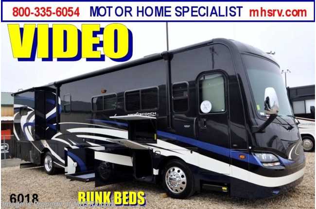 2013 Sportscoach Cross Country W/FWS &amp; King Bed &amp; Bunk Beds (385DS) Diesel RV