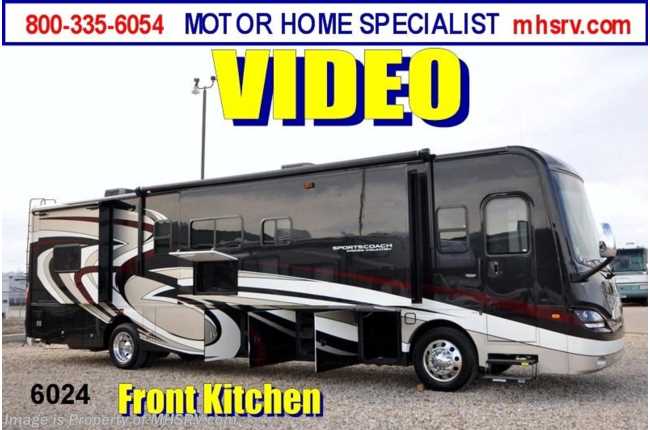 2013 Sportscoach Cross Country 405FK W/4 Slides - Luxury RV for Sale