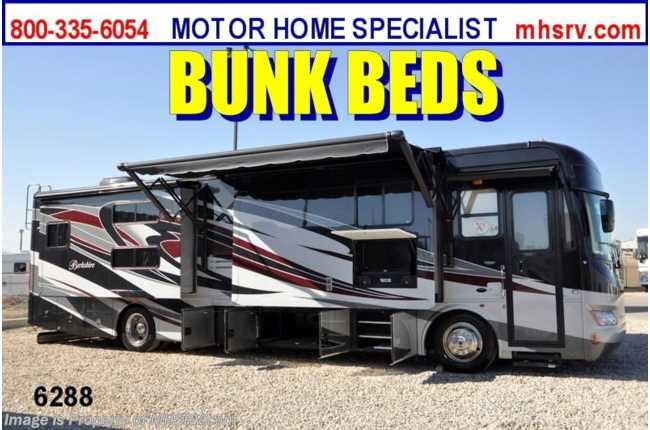 2013 Forest River Berkshire W/4 Slides &amp; Bunkbeds (390BH-40) New RV For Sale