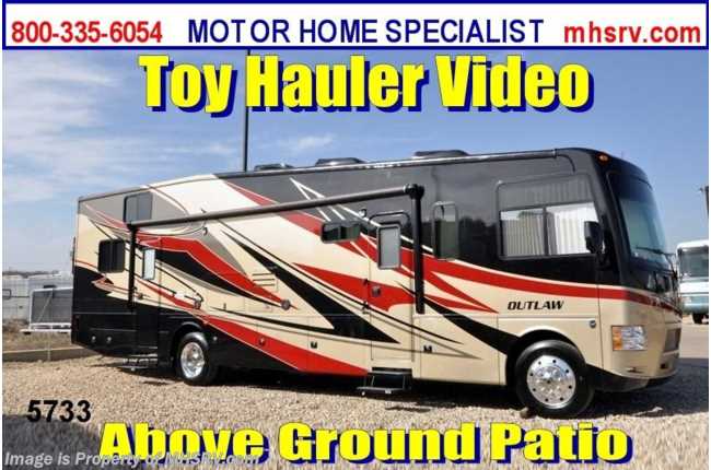 2013 Thor Motor Coach Outlaw Toy Hauler Toy Hauler RV (37LS) W/Slide