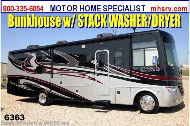 2013 Holiday Rambler Vacationer 34SBD W/2 Slides New Bunkhouse RV for Sale