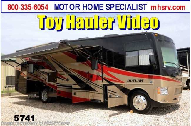 2014 Thor Motor Coach Outlaw Toy Hauler W/Slide 37LS Toy Hauler RV for Sale