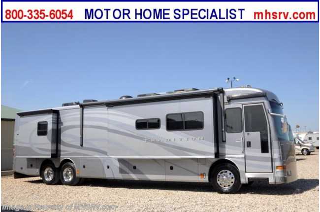 2007 American Coach American Tradition (42R) W/4 Slides &amp; Tag Axle Used RV for Sale