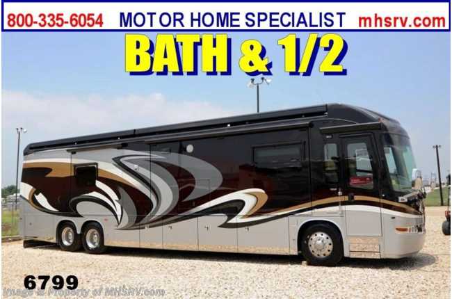 2013 Entegra Coach Cornerstone (45RBQ) Bath &amp; 1/2 Luxury Motor Home for Sale