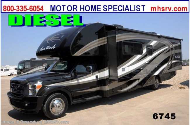 2014 Thor Motor Coach Four Winds Super C (33SW) W/Full Wall Slide Diesel RV for Sale