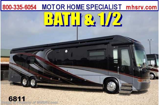 2013 Entegra Coach Cornerstone Bath &amp; 1/2 Luxury Motor Home for Sale (Model 45RBQ