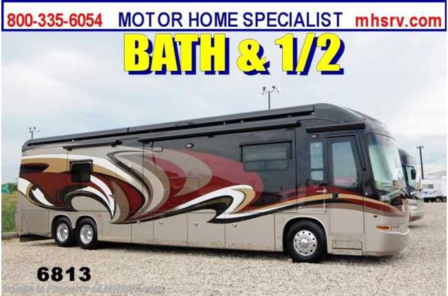 2014 Entegra Coach Cornerstone 45RBQ Bath &amp; 1/2 Luxury RV for Sale W/4 Slides