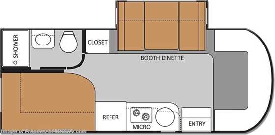 2014 Thor Motor Coach Chateau Citation Sprinter B+ 24SA Heated Tanks, 2nd Battery, Bedroom TV (P) Floorplan