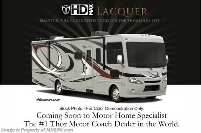 2014 Thor Motor Coach Hurricane Model 34F W/Full Wall Slide New RV for Sale