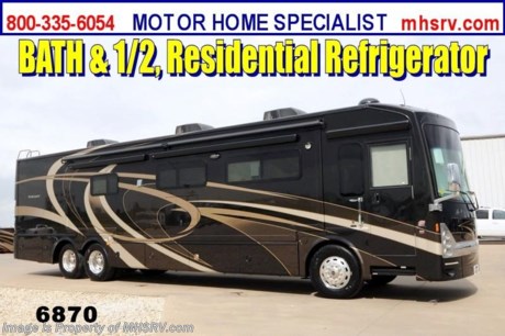 /TX 9/30/2013 &lt;a href=&quot;http://www.mhsrv.com/thor-motor-coach/&quot;&gt;&lt;img src=&quot;http://www.mhsrv.com/images/sold-thor.jpg&quot; width=&quot;383&quot; height=&quot;141&quot; border=&quot;0&quot; /&gt;&lt;/a&gt; Purchase this unit any time before the World&#39;s RV Show ends Sept. 14th, 2013 and receive a $2,000 VISA Gift Card. MHSRV will also Donate $1,000 to the Intrepid Fallen Heroes Fund. Complete details at MHSRV .com or 800-335-6054. &lt;object width=&quot;400&quot; height=&quot;300&quot;&gt;&lt;param name=&quot;movie&quot; value=&quot;http://www.youtube.com/v/_D_MrYPO4yY?version=3&amp;amp;hl=en_US&quot;&gt;&lt;/param&gt;&lt;param name=&quot;allowFullScreen&quot; value=&quot;true&quot;&gt;&lt;/param&gt;&lt;param name=&quot;allowscriptaccess&quot; value=&quot;always&quot;&gt;&lt;/param&gt;&lt;embed src=&quot;http://www.youtube.com/v/_D_MrYPO4yY?version=3&amp;amp;hl=en_US&quot; type=&quot;application/x-shockwave-flash&quot; width=&quot;400&quot; height=&quot;300&quot; allowscriptaccess=&quot;always&quot; allowfullscreen=&quot;true&quot;&gt;&lt;/embed&gt;&lt;/object&gt; #1 Volume Selling Thor Motor Coach Dealer in the World. MSRP $366,181.  New 2014 Thor Motor Coach Tuscany w/3 Slides including a full wall slide: Model 42WX (Bath &amp; 1/2) - This luxury diesel motor home measures approximately 42 feet 9 inches in length and is highlighted by a Passenger side full wall slide-out room, expandable L-shaped sofa, 40 inch LCD TV, fireplace, king bed, diesel fired Aqua Hot, molded fiberglass roof, residential refrigerator, stack washer/dryer, exterior entertainment center, (3) roof A/C units, 450 HP Cummins diesel engine, Freightliner tag axle chassis with IFS (Independent Front Suspension) &amp; much more. Options include a bedroom ceiling fan, In-motion satellite system, second electric patio awning and dish washer drawer. Please visit Motor Home Specialist for a more extensive list of standard equipment, additional photos, videos &amp; more. At Motor Home Specialist we DO NOT charge any prep or orientation fees like you will find at other dealerships. All sale prices include a 200 point inspection, interior &amp; exterior wash &amp; detail of vehicle, a thorough coach orientation with an MHS technician, an RV Starter&#39;s kit, a nights stay in our delivery park featuring landscaped and covered pads with full hook-ups and much more! Read From Thousands of Testimonials at MHSRV .com and See What They Had to Say About Their Experience at Motor Home Specialist. WHY PAY MORE?...... WHY SETTLE FOR LESS?