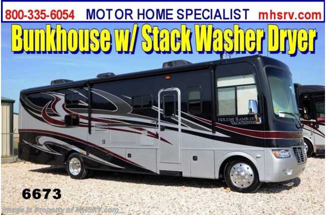 2014 Holiday Rambler Vacationer (34SBD) W/2 Slides New Bunk House RV for Sale
