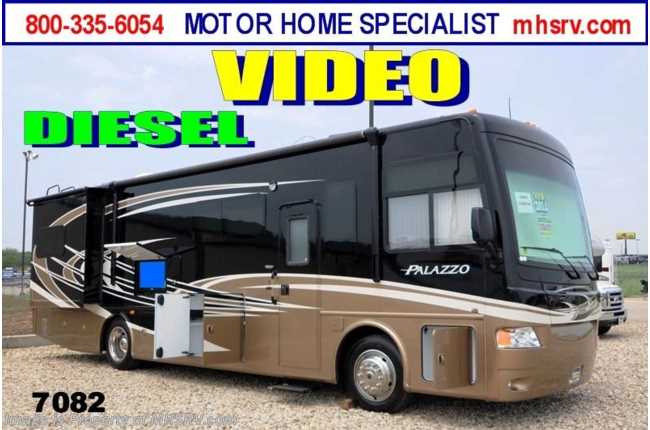 2014 Thor Motor Coach Palazzo New (33.2) Diesel RV for Sale W/2 Slides