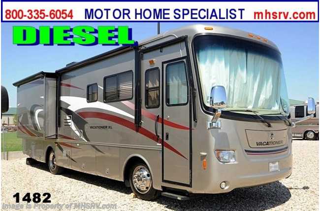 2008 Holiday Rambler Vacationer (34SBD) W/2 Slides &amp; Low Miles RV for Sale