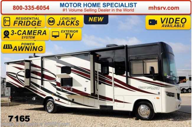 2014 Forest River Georgetown 328TS W/3 Slides, Res Fridge, 3 TV, OH Bunk, 3 Cam