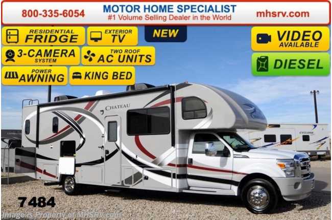 2014 Thor Motor Coach Chateau Super C (33SW) With a Full Wall Slide Diesel RV for Sale