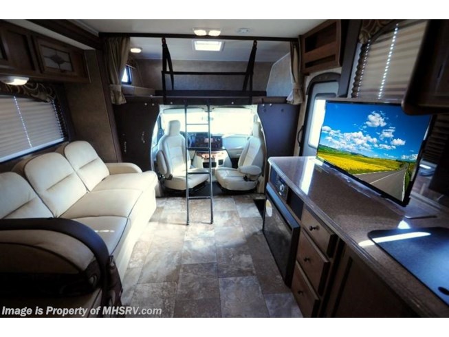2014 Coachmen Leprechaun 319DSF W/ Jacks, Fireplace, FBP, Ext TV & Kitchen - New Class C For Sale by Motor Home Specialist in Alvarado, Texas