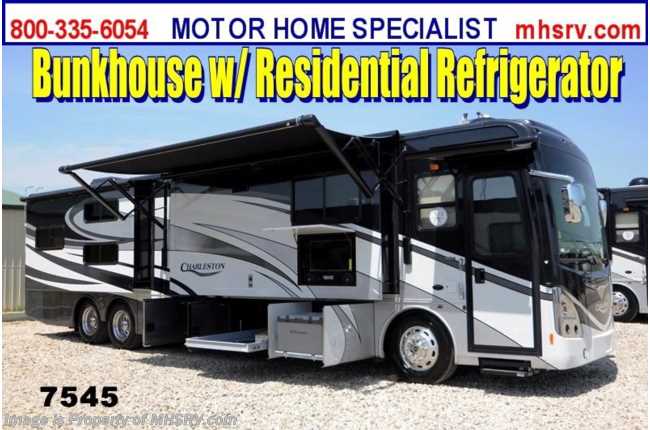 2014 Forest River Charleston 430BH W/Tag/4 Slides/Bunk Beds (Tan &amp; Cherry)