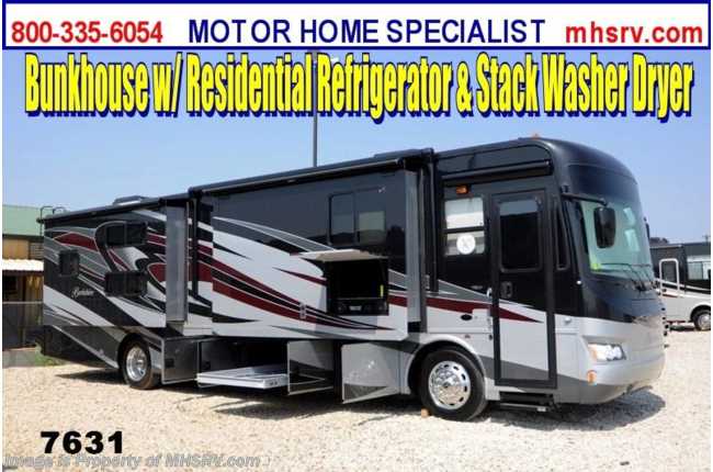 2014 Forest River Berkshire 390BH-60 W/Stack W/D, Res. Fridge, 360HP, Bunks