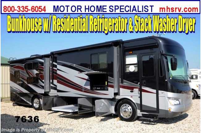 2014 Forest River Berkshire 390BH-60 Stack W/D, Res. Fridge, 360HP, Bunkbeds