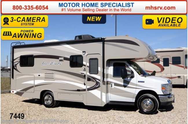 2014 Thor Motor Coach Four Winds 24C W/Slide,  3 Cameras, TV, Pwr. Awning