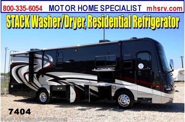 2014 Sportscoach Cross Country 360DL Stack W/D, Fireplace, Res. Fridge, Sat (P)