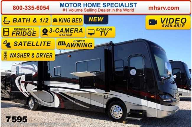 2014 Sportscoach Cross Country 404RB Bath &amp; 1/2, Stack W/D, Sat, Res. Fridge (S)