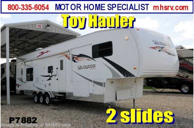 2012 Forest River Wildwood Sport W/2 Slides Toy Hauler RV for Sale