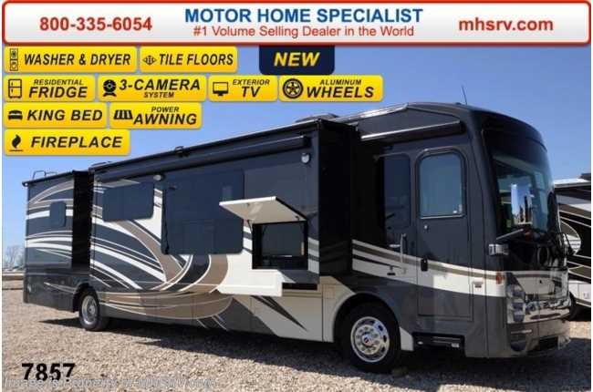 2014 Thor Motor Coach Tuscany XTE 40GQ  46&quot; TV, King Bed, Stack W/D