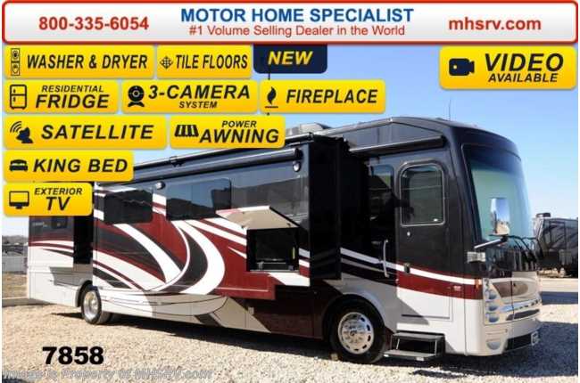 2014 Thor Motor Coach Tuscany XTE 40GQ  46&quot; TV, King Bed, Stack W/D, 360HP