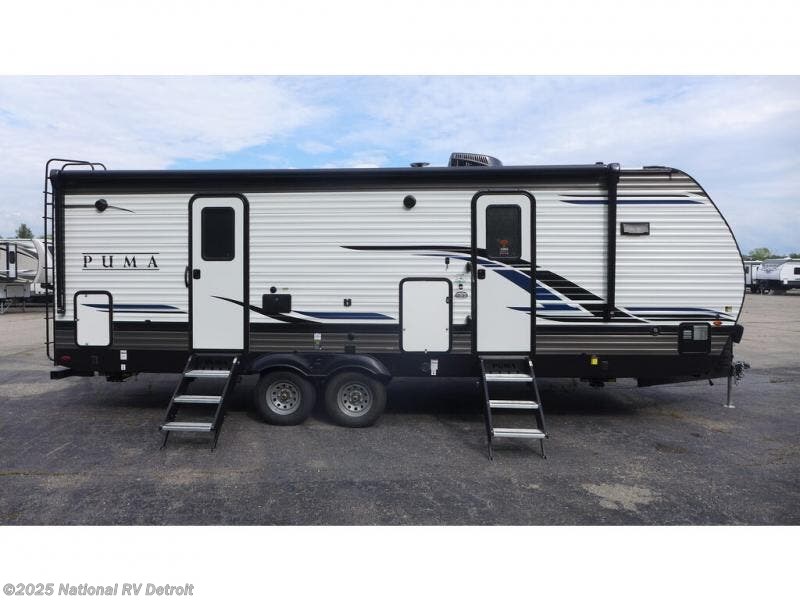 Contact us now about this 2023 Palomino Puma 26FKDS! 2023 Puma 26FKDS by Palomino from National RV Detroit in Belleville, Michigan