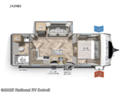 Call now about this 2023 Palomino Solaire 242RBS! 2023 Palomino Solaire 242RBS - New Travel Trailer For Sale by National RV Detroit in Belleville, Michigan features Slideout