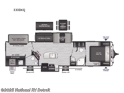 Call now about this 2025 Keystone Bullet 330BKQ! 2025 Keystone Bullet 330BKQ - New Travel Trailer For Sale by National RV Detroit in Belleville, Michigan features Slideout